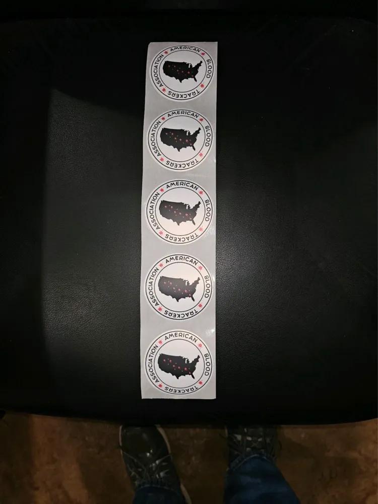 ABTA SMALL DECAL- 5 pack